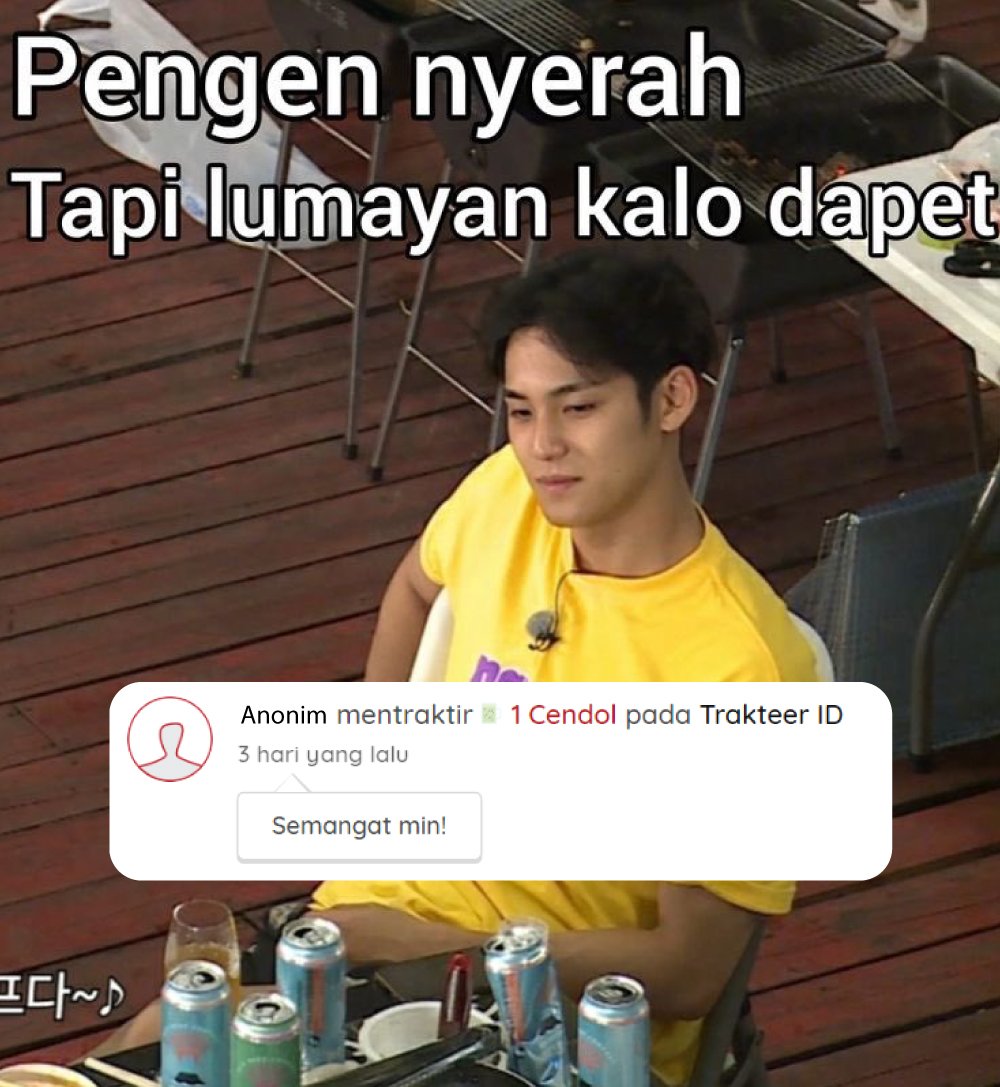 Aku kalau setiap ngonten :