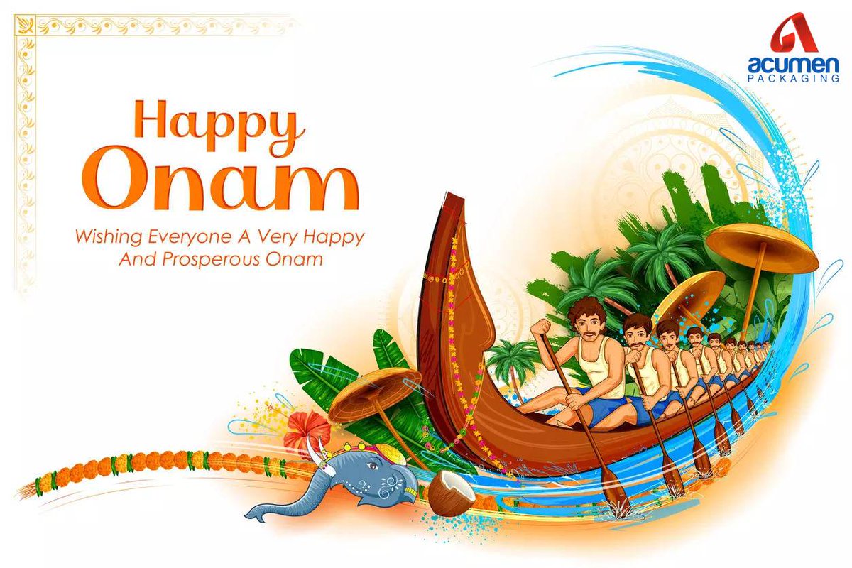 On this auspicious occasion, we hope that this day brings abundance and joy to your family. Here’s wishing you and your loved ones a very Happy #Onam.