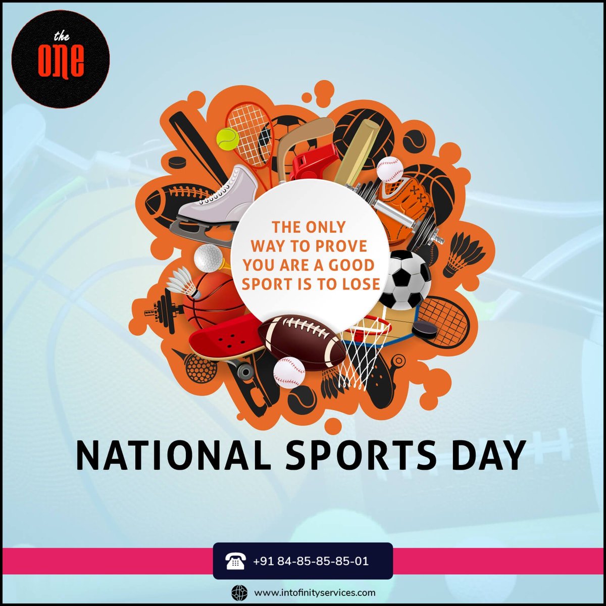 TheOneAntitheft's tweet image. #NationalSportsDay 
#theone