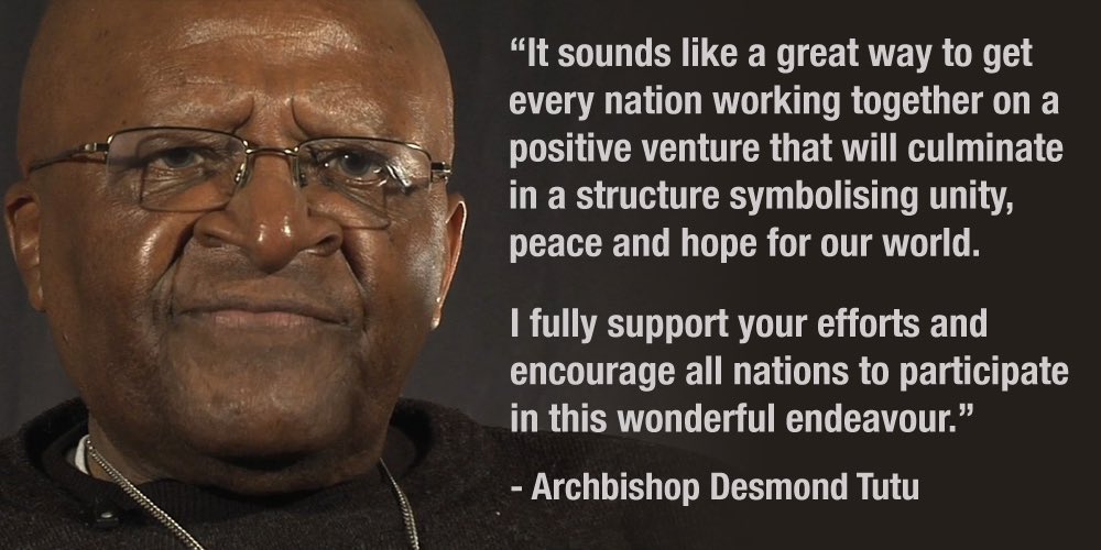 Supported by the very best <a href="/EarthPyramid/">Earth Pyramid</a> #peace