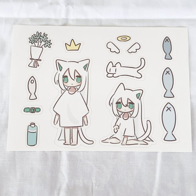 「ロングヘアー 白い猫」のTwitter画像/イラスト(新着)｜3ページ目