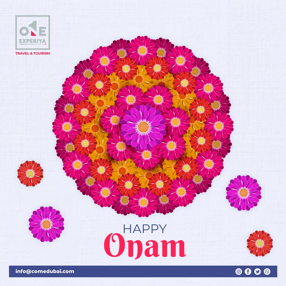 comedubai's tweet photo. Wishing you a happy Onam filled with joy, love, and prosperity! ✨🌺 #Onam #HappyOnam #HarvestFestival #Kerala #Tradition #Family #Celebration https://t.co/SnjSZ0hE3s