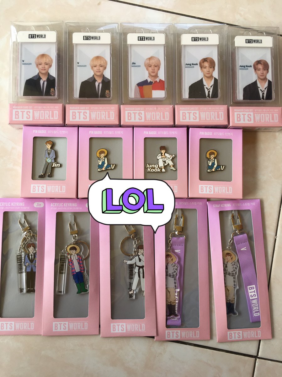 cutiekkaepjang's tweet photo. help rt

WTS / Want to Sell wts lfb ina

BTS World Merchandise

- Keyring 💰55k/ea

- Pin Badge 💰35k/ea

- Manager Card 💰45k/ea

✅️inc all (packing + adm)
✅️ keep event
📍Bali 🇮🇩

btsw merch suga jk taehyung v jin manager card pin keyring ina wts https://t.co/XvQqtQek9p