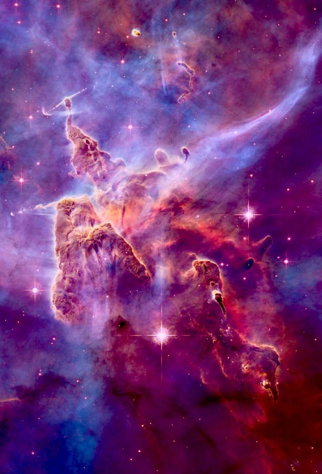 Mistic Mountain in the Carina Nebula tmblr.co/ZbBCatd6mGi8