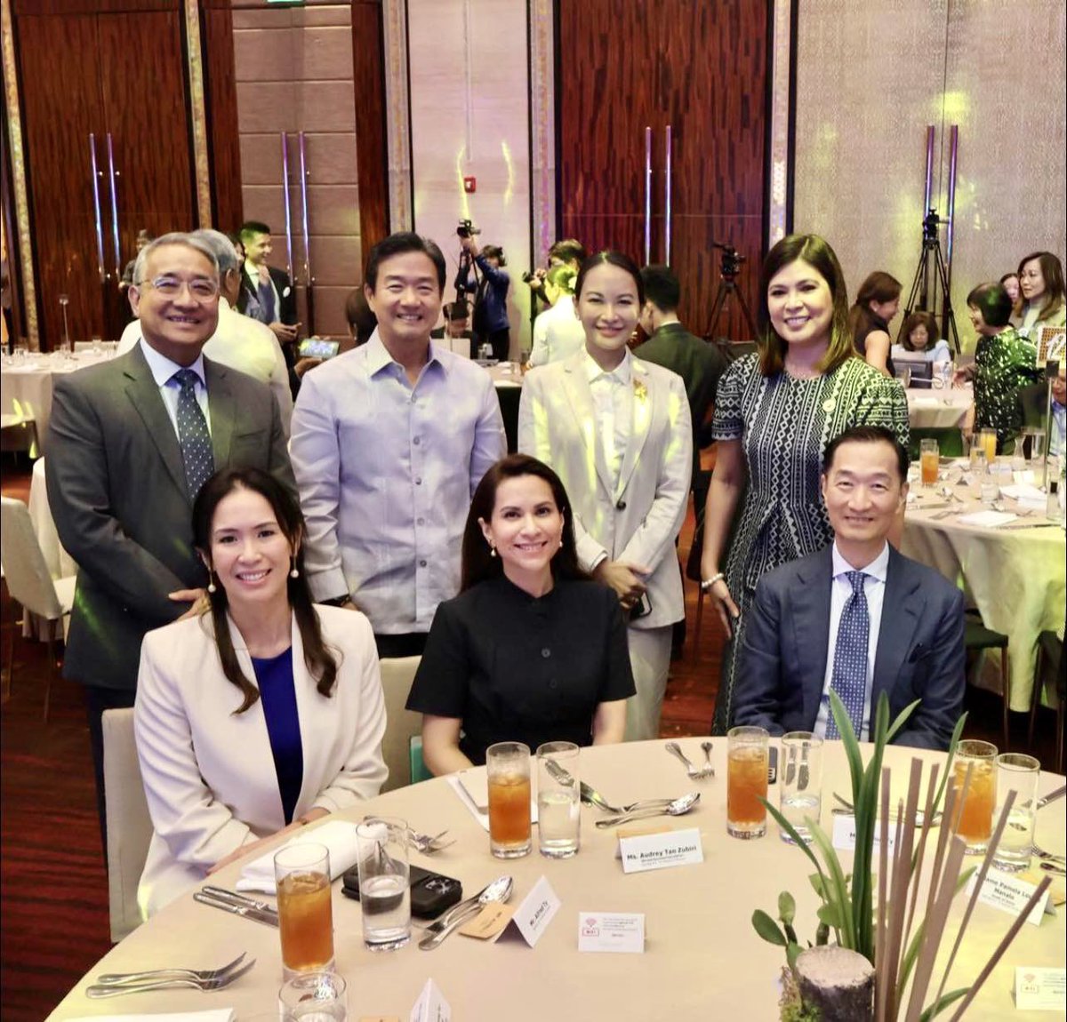 senkokopimentel's tweet photo. Congratulations to the Senate Spouses Foundation, Inc., especially to my wife, Treasurer Kat Pimentel, and to her fellow Senate Spouses, President Audrey Zubiri, Legal Counsel Atty. Emmeline Villar, and Congresswoman Lani Revilla for receiving the grant from Metrobank Foundation and GT Tower Foundation, Inc.