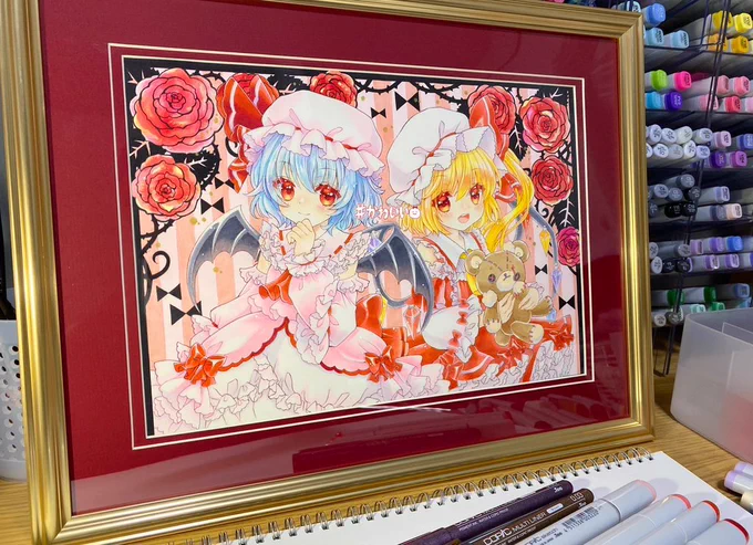 #東方Projiect スカーレット姉妹#レミリア・スカーレット  #フランドール・スカーレット  