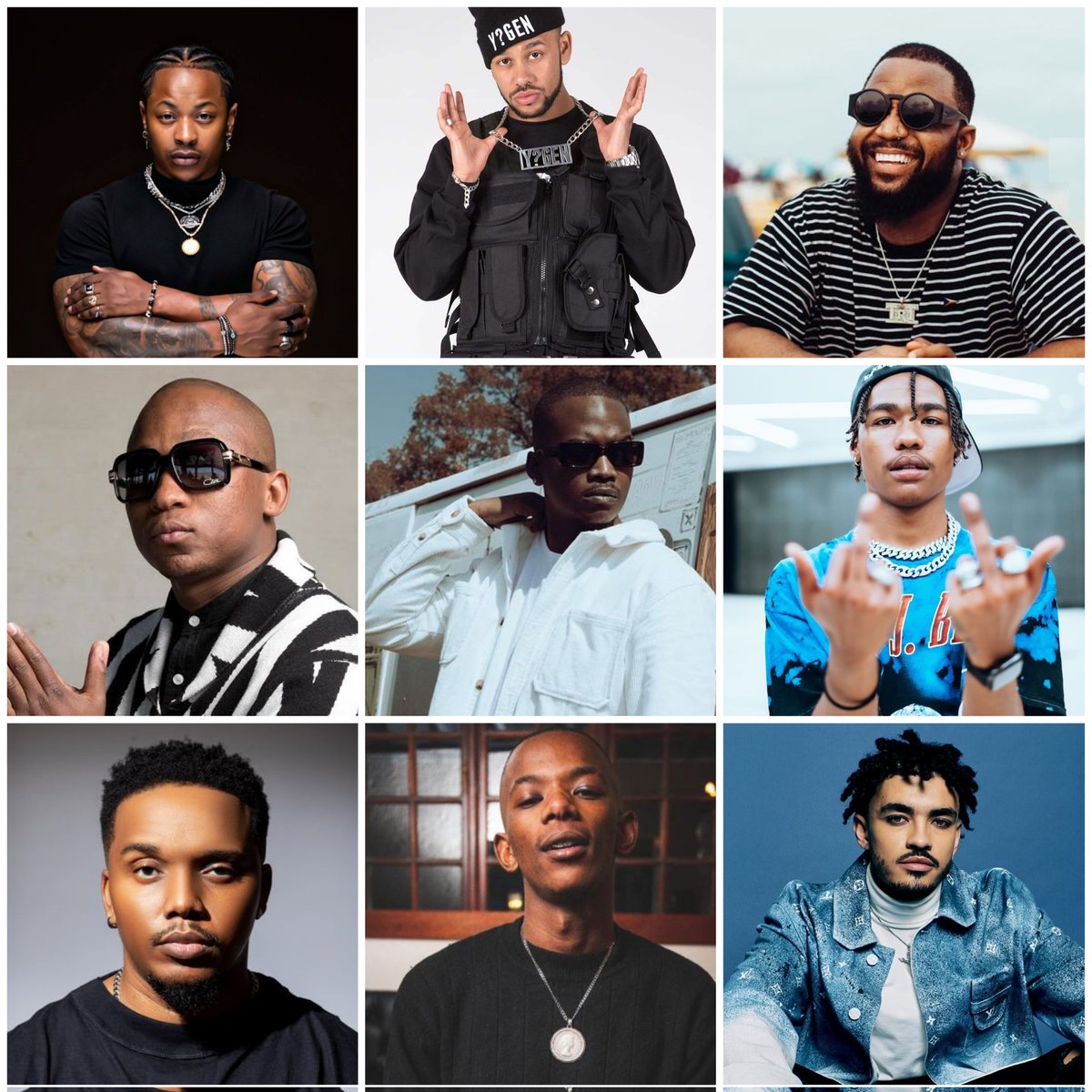 baantymusic's tweet photo. If you could put three on these artists on a song together who you putting?? https://t.co/0BMjJ8YAXb