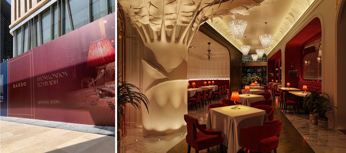 A sneak peek! Bardo St.James of London is coming to KAFD, Riyadh.Our team are super excited about the delivery of this project in KAFD.Currently mobilising on site,the highly anticipated fine-dining Bardo St.James of London. Watch this space!lnkd.in/dhaTM-4Y #bluehausgroup