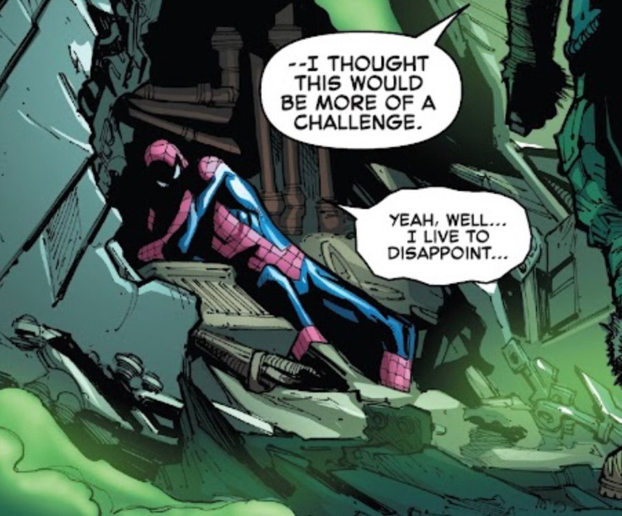 out of context peter parker tweet media