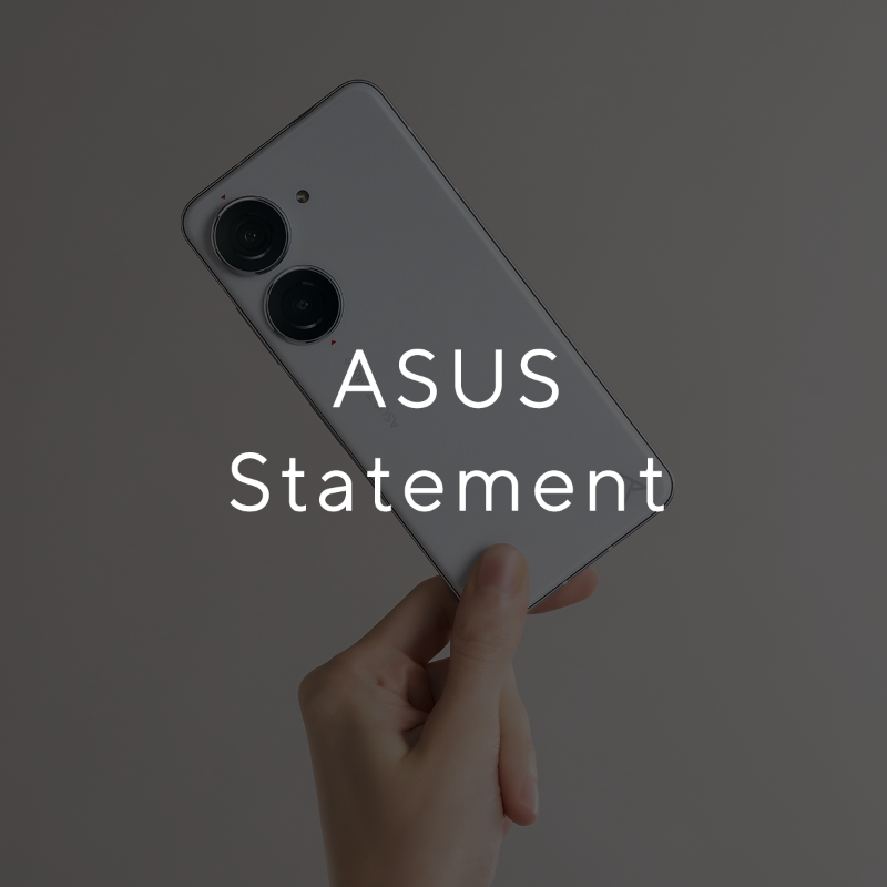 ASUS's tweet photo. We would like to address the rumors regarding our Zenfone product line:

ASUS Zenfone 10 will not be our last Zenfone product.

We will continue our two main phone product lines: ROG Phone and Zenfone.

ASUS has a strong commitment to our smartphone business and customers.
