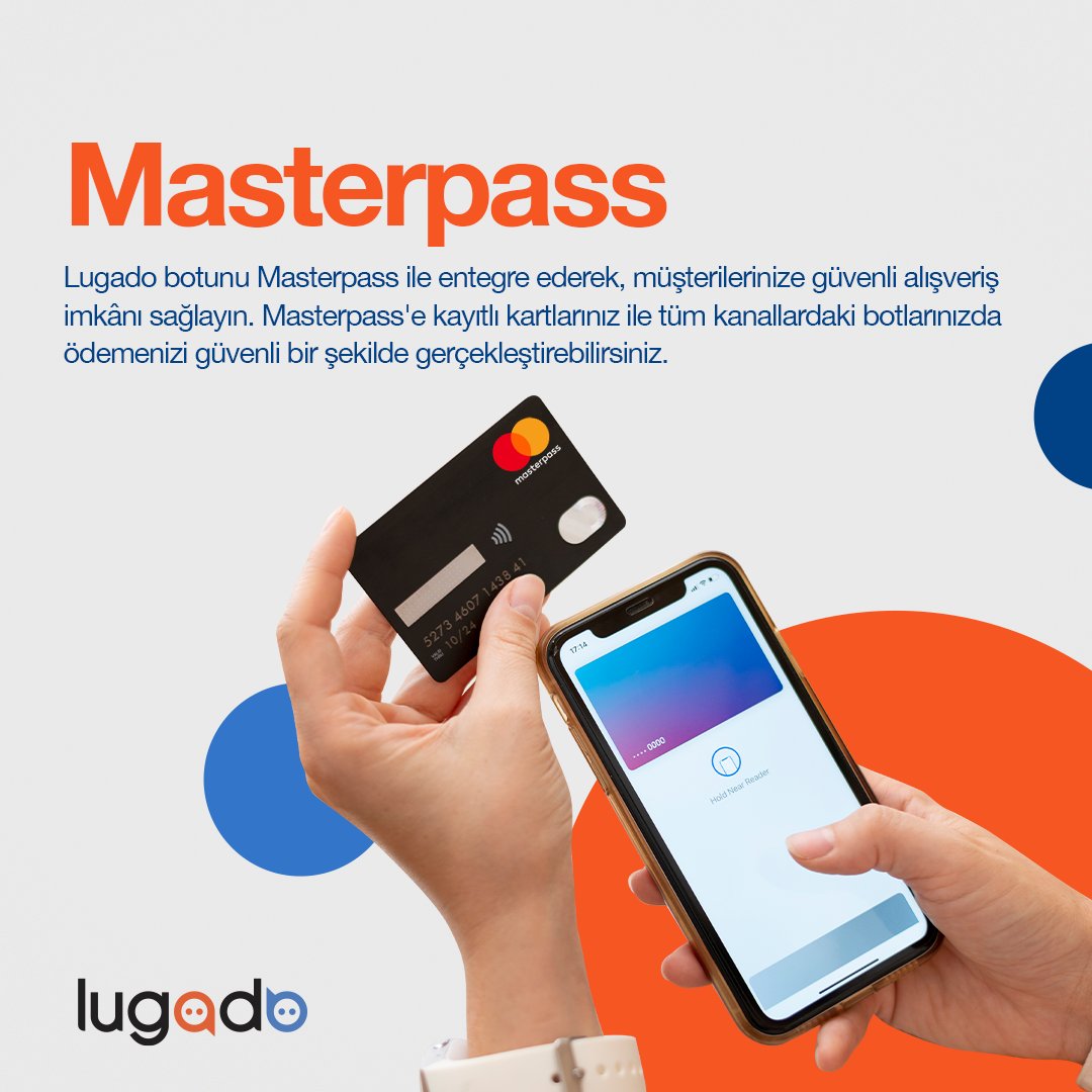 🤖 Masterpass ile Lugado botunuzu entegre edin ve müşterilerinize güvenli alışveriş imkânı sağlayın! 🔐

lugado.net

#masterpass #lugado #bot #güvenlialışveriş #ödeme #müşterimemnuniyeti