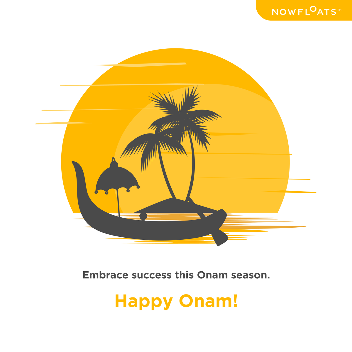NowFloats's tweet photo. Wishing you a joyous Onam filled with happiness and success! NowFloats celebrates this festive season with you. ๐ผ๐ช
#HappyOnam #NowFloats https://t.co/o1BgXSwfTC
