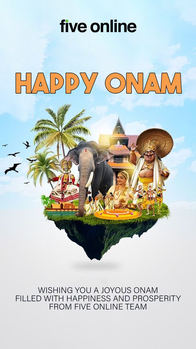 FiveOnline2's tweet photo. May your website's success bloom as beautifully as the Onam flowers! 🌼💻 Happy Onam from our development team to yours! 🎉🪔 #Onam #WebsiteDevelopment #Webdesign #Website https://t.co/jDt2TAr0Pj