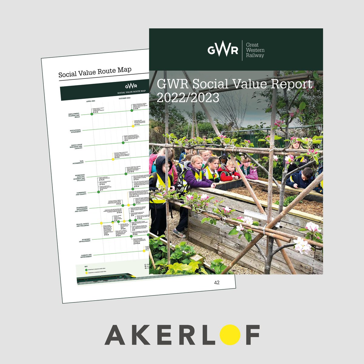 Extremely proud of our client <a href="/GWRHelp/">GWR</a> for their efforts to measure and maximise their #SocialValue across all <a href="/RSSB_rail/">RSSB</a> social impact areas. 

Read the 2022-2023 report: gwr.com/about-gwr/what…

Learn about our collaboration: akerlof.co.uk/clients/captur…