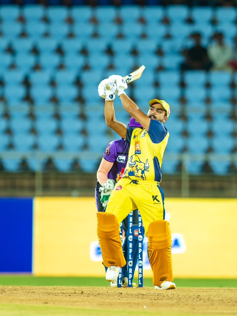 Bhilwarabulls's tweet photo. "Our dedicated players are giving their all on the ground, demonstrating their passion and skills with every move." 
#bhilwarabulls #RajasthanPremierLeague #captainchahar #rpl23 https://t.co/qDY3qCcgIc