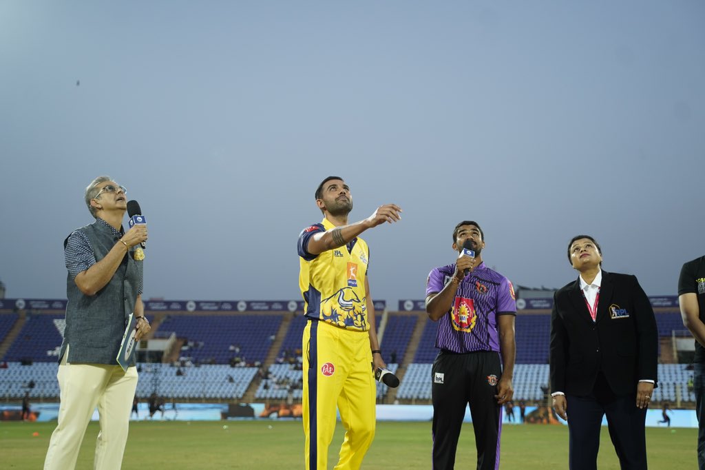 Bhilwarabulls's tweet photo. "Our dedicated players are giving their all on the ground, demonstrating their passion and skills with every move." 
#bhilwarabulls #RajasthanPremierLeague #captainchahar #rpl23 https://t.co/qDY3qCcgIc
