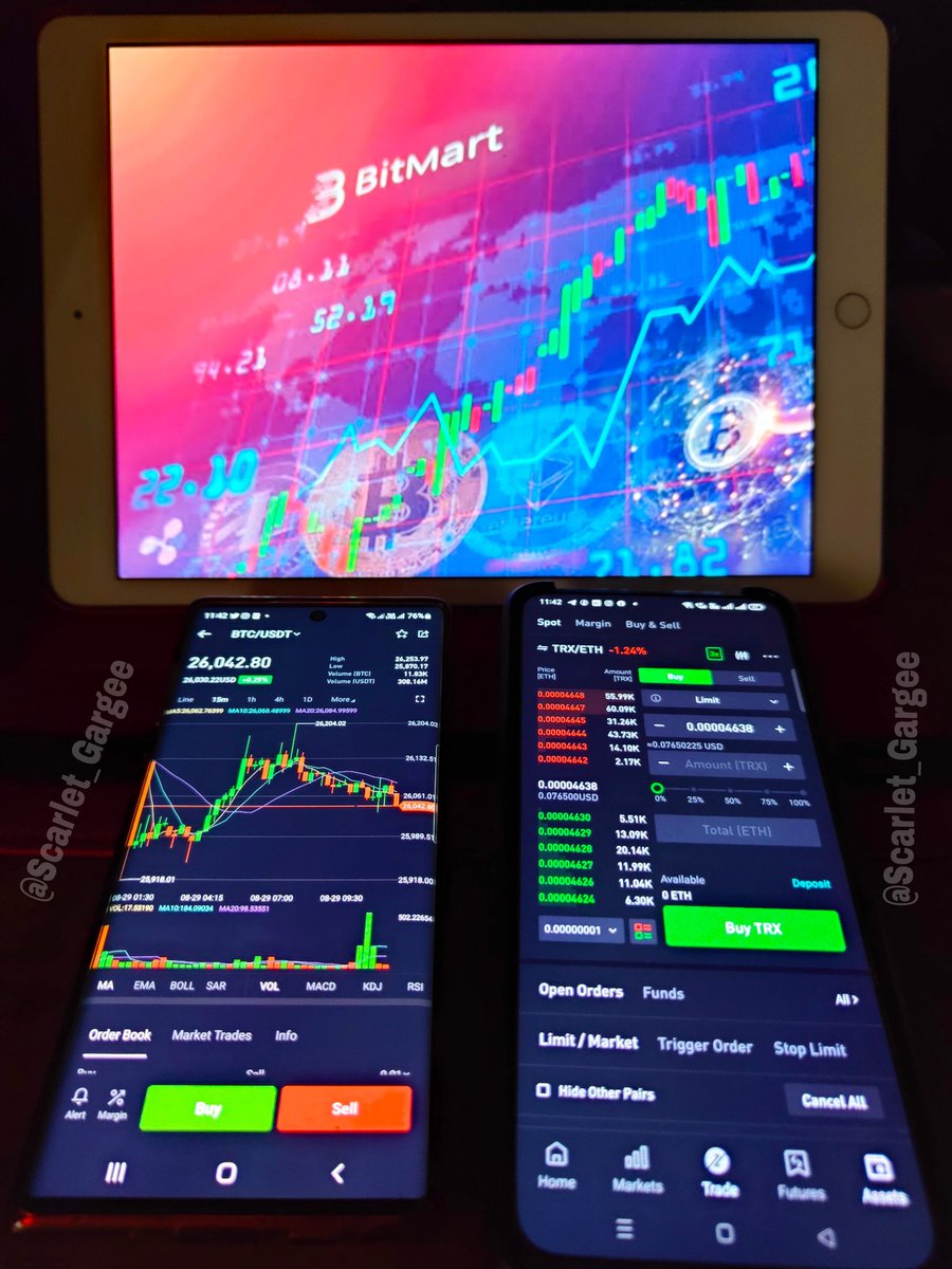 Bluwiepix99's tweet photo. #MyCryptoLife
It's always in my to do list to track my daily trade in #Bitmart with hope that it will be profitable for me.. 🚀🚀
Join Buddies,
@santoshgodage
@Skchandan_88
@RakeshK73155212 https://t.co/grj3EBDo1f
