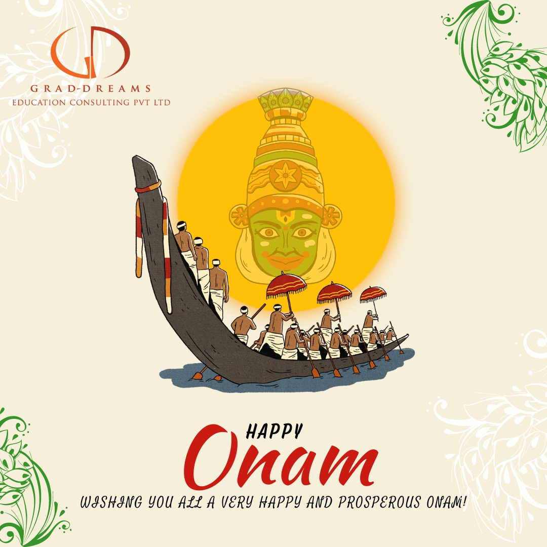 Grad_Dreams's tweet image. Wishing you all a very happy and prosperous Onam! 
#onam
#graddreams