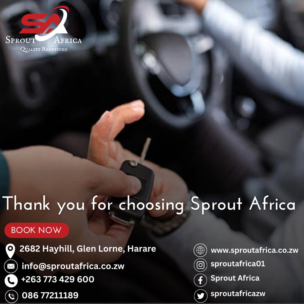 Thank you for choosing Sprout Africa for your car rental needs. Trust us to deliver exceptional service and make your trip truly unforgettable. Book now with us and experience quality redefined.
#sproutafrica #carrental #rentacar #holidaytravel #BookNow #TransportationServices