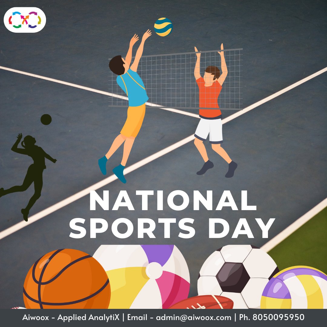 Embracing the Spirit of Sport and Unity on National Sports Day! 🏆🌟

#PlayUnited #NationalSportDay #SportingSpirit #HealthyNation #ActiveLifestyle #FitnessGoals #TeamworkWins #GameOn #CelebrateSports #ChampionMindset #NationalSportsDay #StayActive