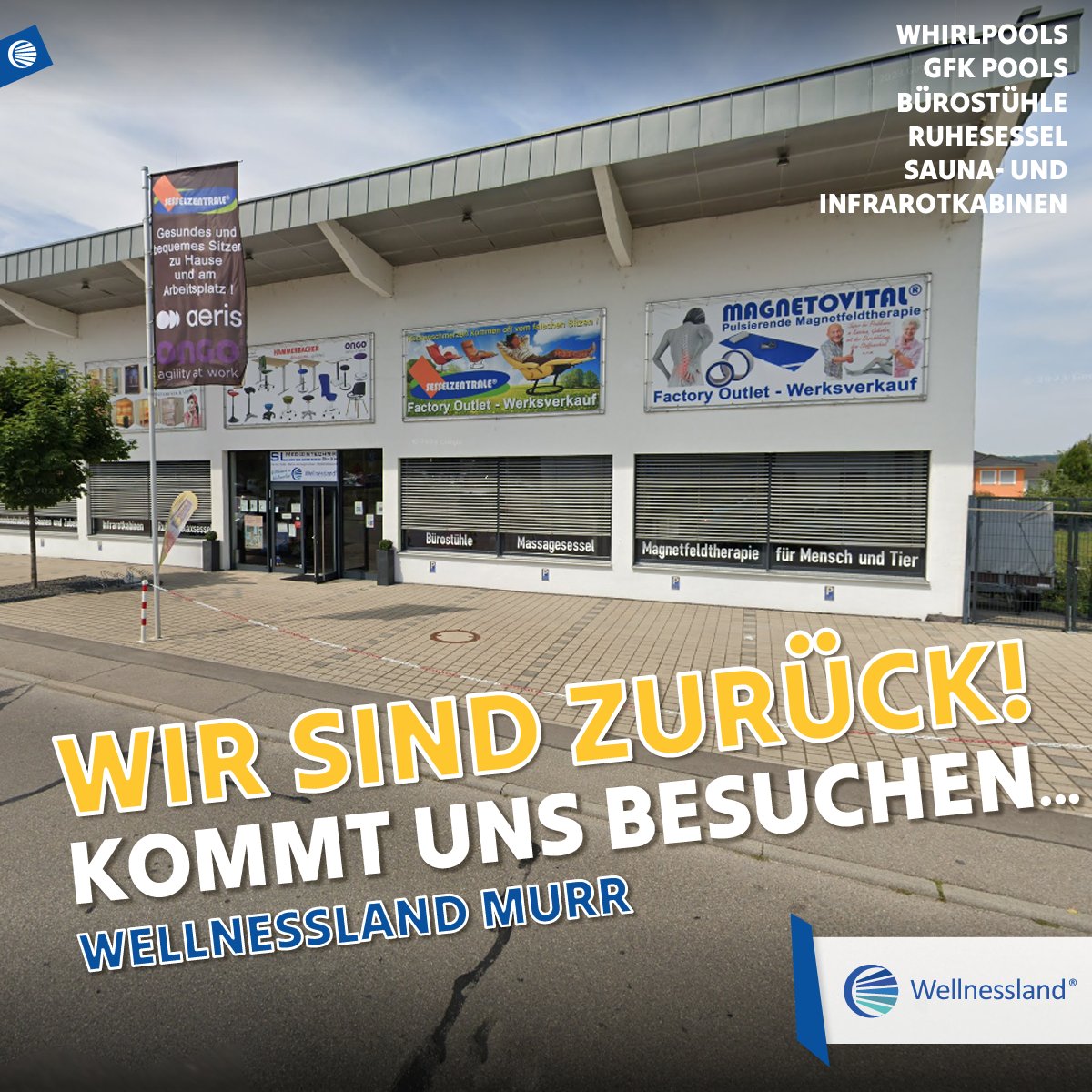 📌 Wir sind zurück und freuen uns auf euren Besuch, Anruf oder eure Mails!  Meldet euch gerne bei uns wenn Ihr an einen #whirlpool #gfkpool einer #sauna- oder #infrarotkabine oder einem #ruhesessel Interesse habt! 💡 🤝