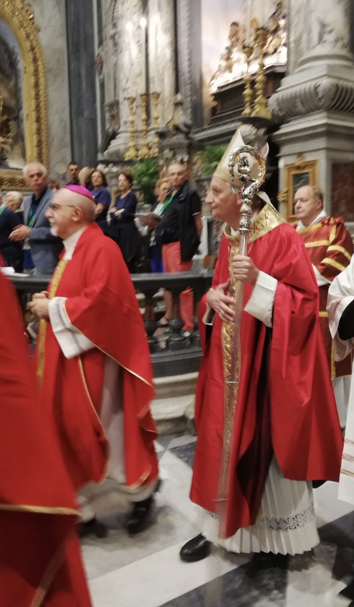 Con la Celebrazione eucaristica, presieduta dal cardinale Matteo Zuppi, presidente <a href="/UCSCEI/">@CEI</a>, inizia il secondo giorno della 73ma #SettimanaLiturgicaNazionale del #CAL a #Chiavari