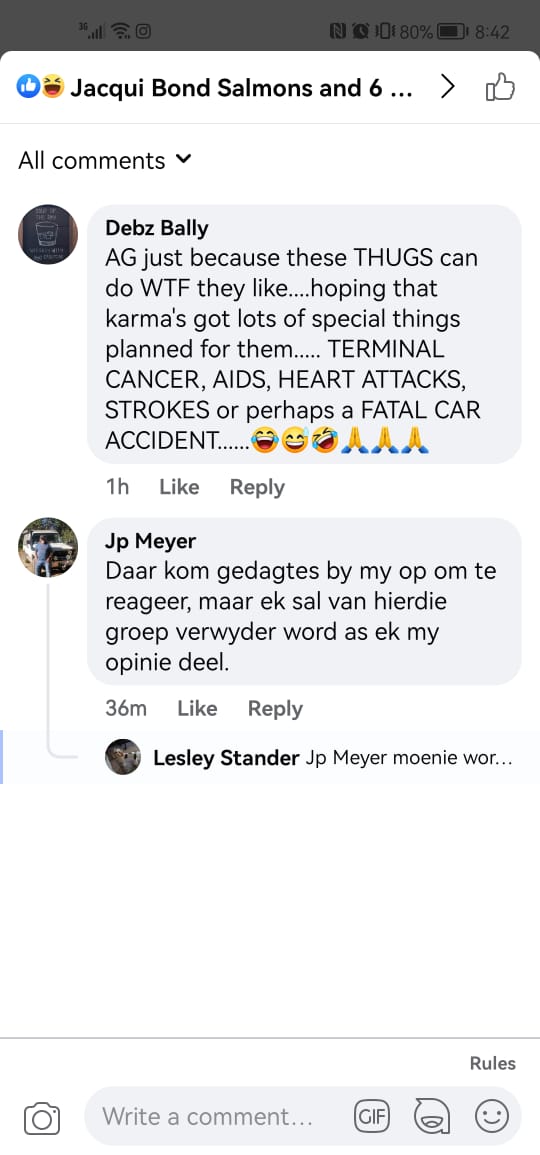 This is what we have to deal with in sedgefield on sedgefield locals group if you the them on the remove you racism first hand in Sedgefield