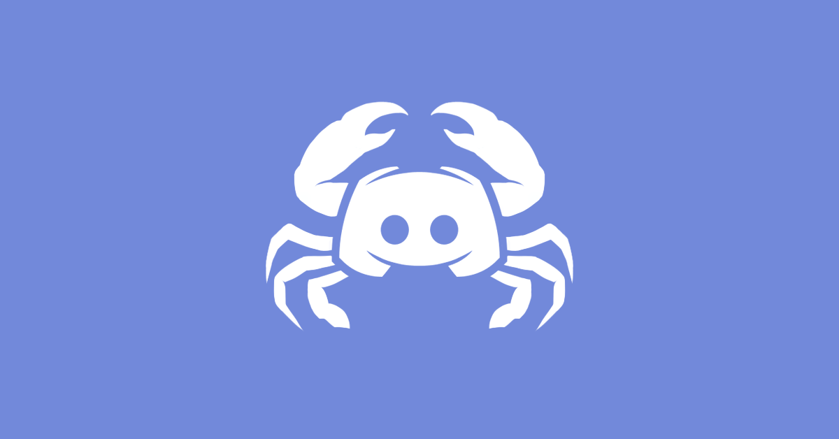 CryptantCrab's tweet photo. The CryptantCrab Discord Server has been reopened. If you don't want to be left behind in the exodus, you will join us there.
https://t.co/AwR6f3ou3y https://t.co/JeHohSSMYO