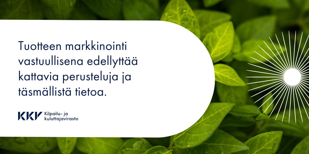 kkv_uutiset's tweet photo. Kuluttaja-asiamies on puuttunut Aino-jäätelön markkinointiin, jossa luotiin liian epämääräistä ja laajaa kuvaa uuden pakkauksen ympäristövaikutuksista.
➡️https://t.co/XMHTGCrtcF

🌍Ketjussa oleellisia #ympäristömarkkinointi-sääntöjä, joiden pohjalta tapausta arvioitiin. 1/6 https://t.co/ceNbhivxwY