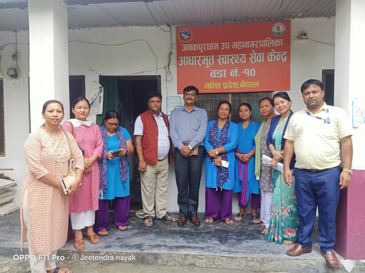 NHSSP (@nhssp) on Twitter photo Observing BHS monitoring framework at BHS center ward no 10 in Janakpurdham with DoHS team. Observing BHS monitoring framework at BHS center ward no 10 in Janakpurdham with DoHS team.
