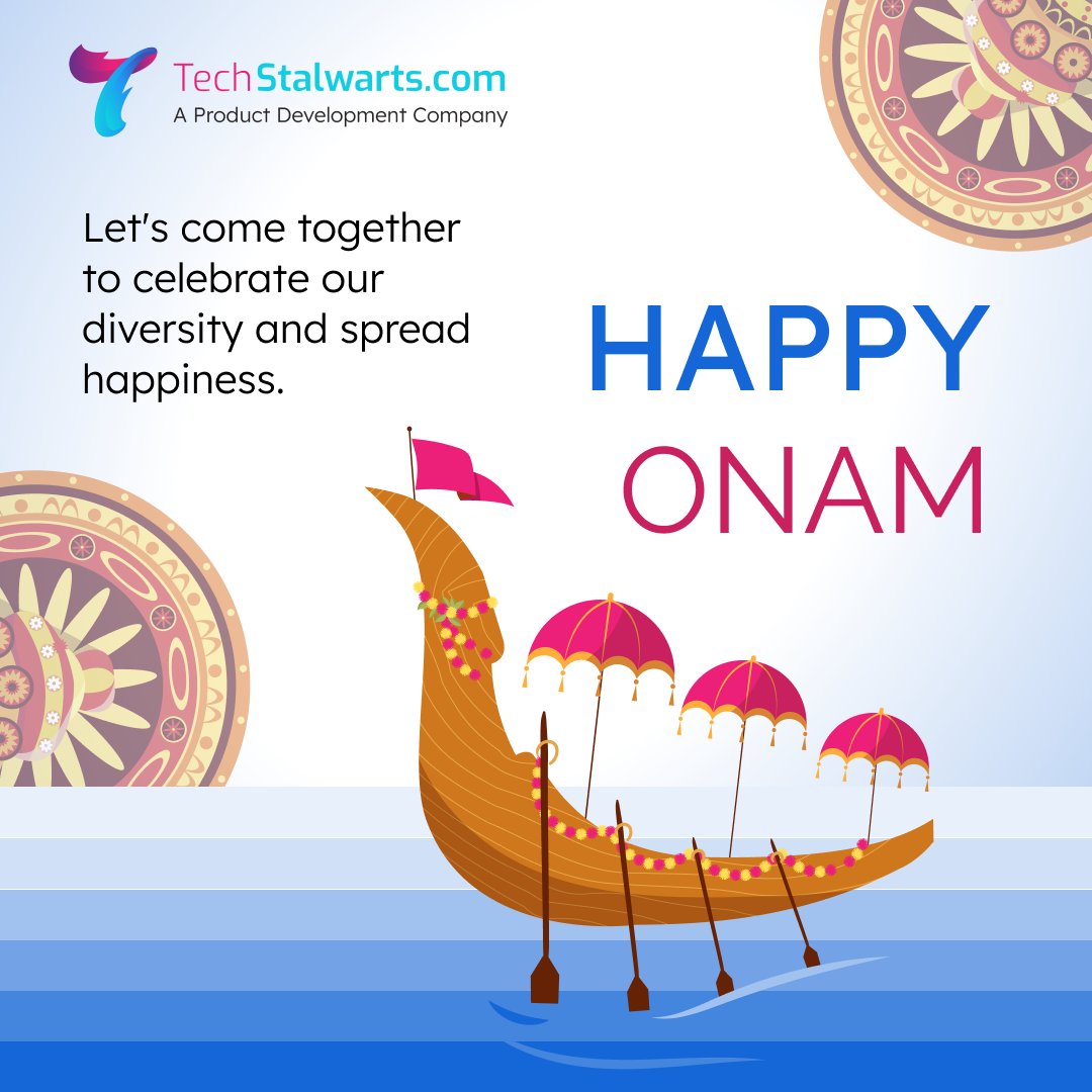 TStalwarts's tweet photo. Happy Onam🌾

May the spirit of Onam fill your heart with happiness, joy, and prosperity.

#software #softwaredeveloper #techstalwarts #onam #happyonam https://t.co/lR1EuXVmu4