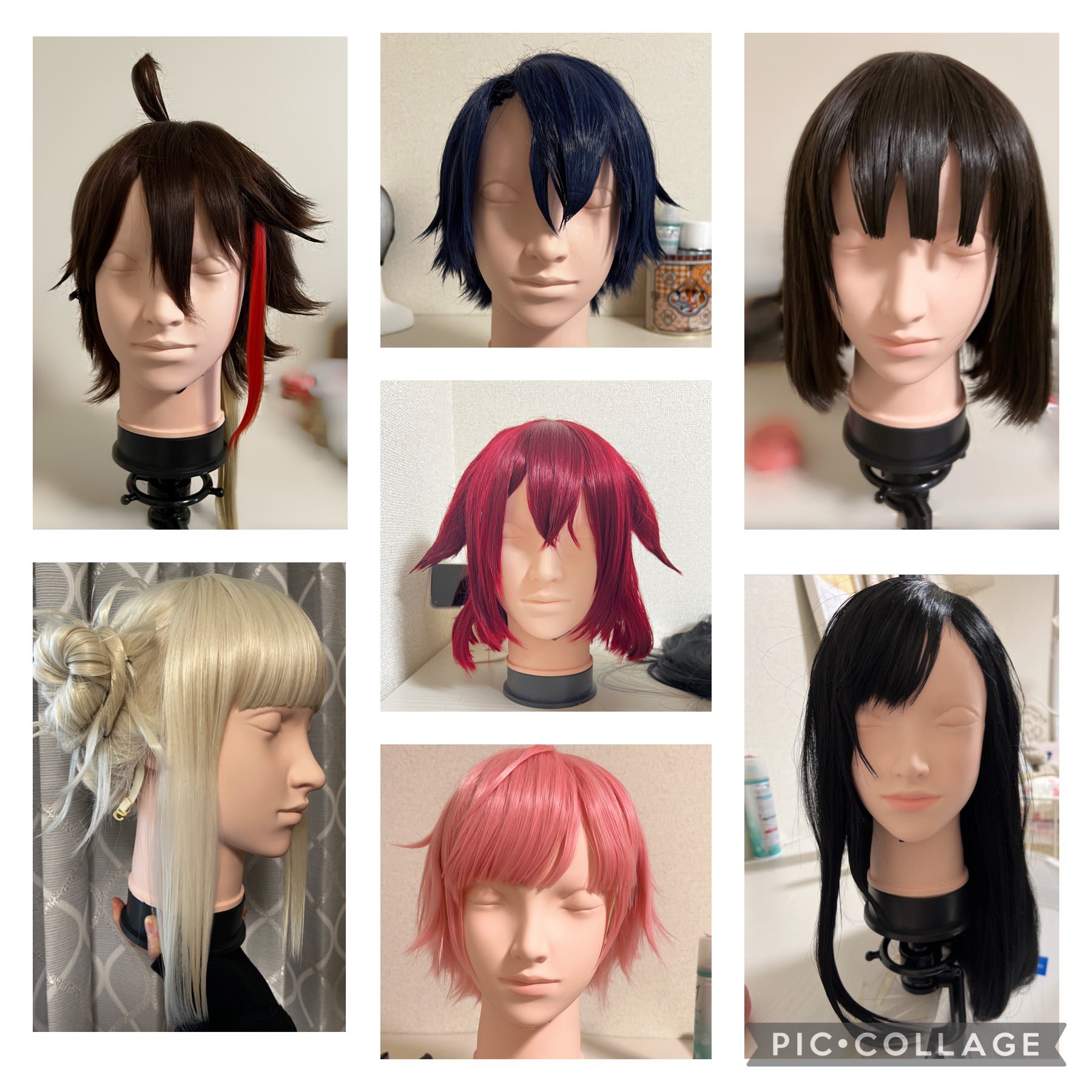 ウィッグオーダーページ】コスプレ ウィッグ 造形型可能！（加工
