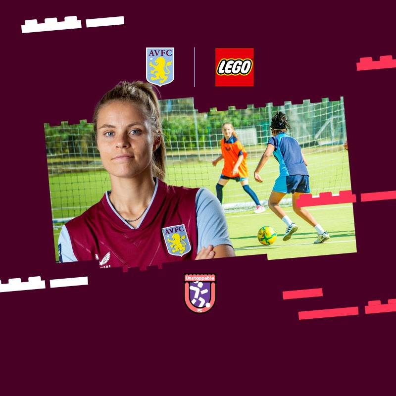 Lego aston villa football sale