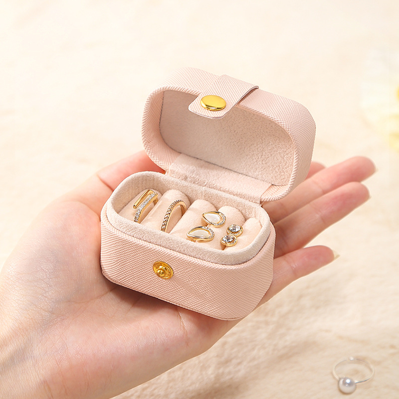 KateWan52608325's tweet photo. Mini Pink cute PU jewelry package box earrings ring organizer with button
https://t.co/Ji6quQVZLW https://t.co/S63dowazko