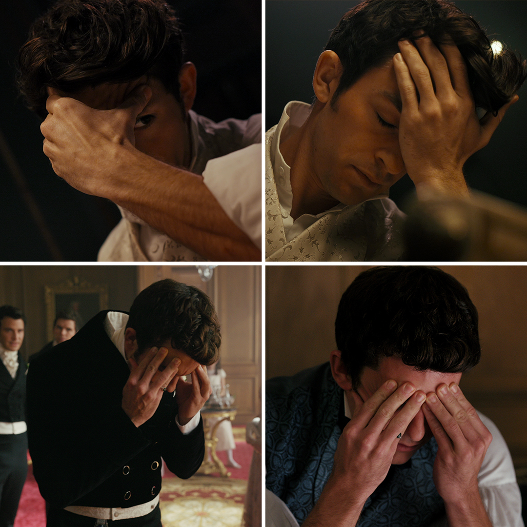 NetflixIT's tweet photo. Stress livello: Anthony Bridgerton https://t.co/m9HyrQjL65