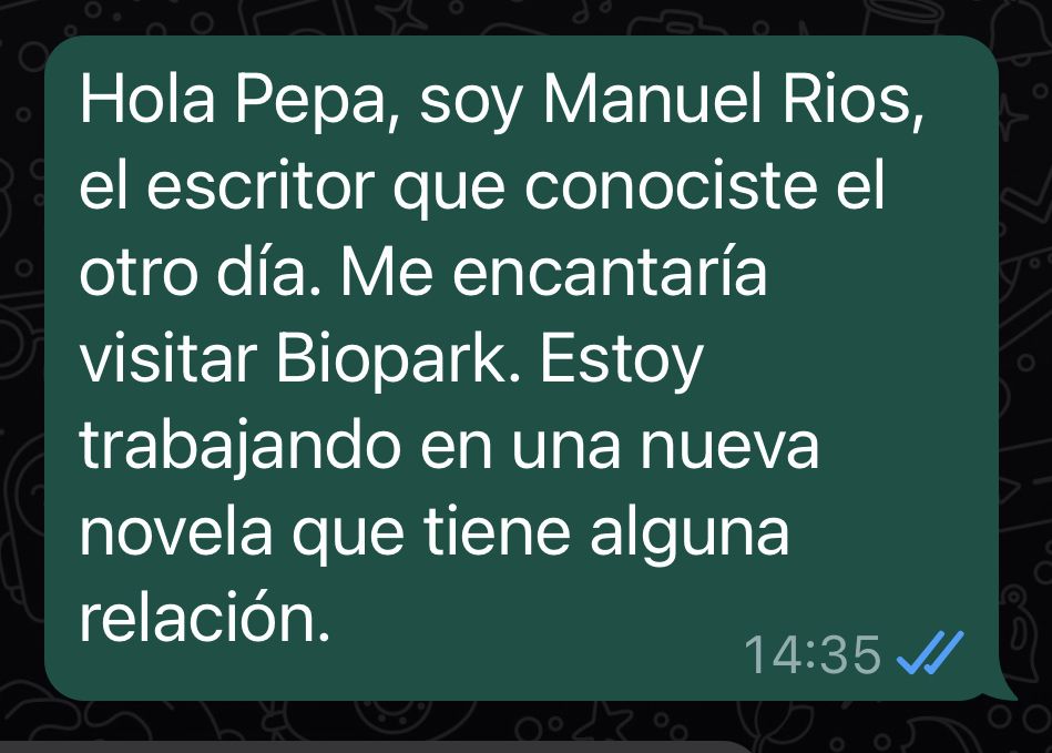 mriossanmartin's tweet photo. EL OLOR DEL MIEDO.

Una novela que comenzó con un wasap... 
Dentro hilo (1/7)... https://t.co/JDVqNByqDA
