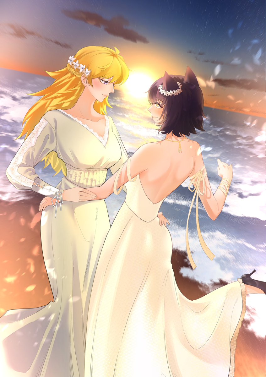 #RWBY  #bumbleby 重开了一下推特😇，放一下今年画的大黄蜂（😘）
会不定时产粮，努力发电ing