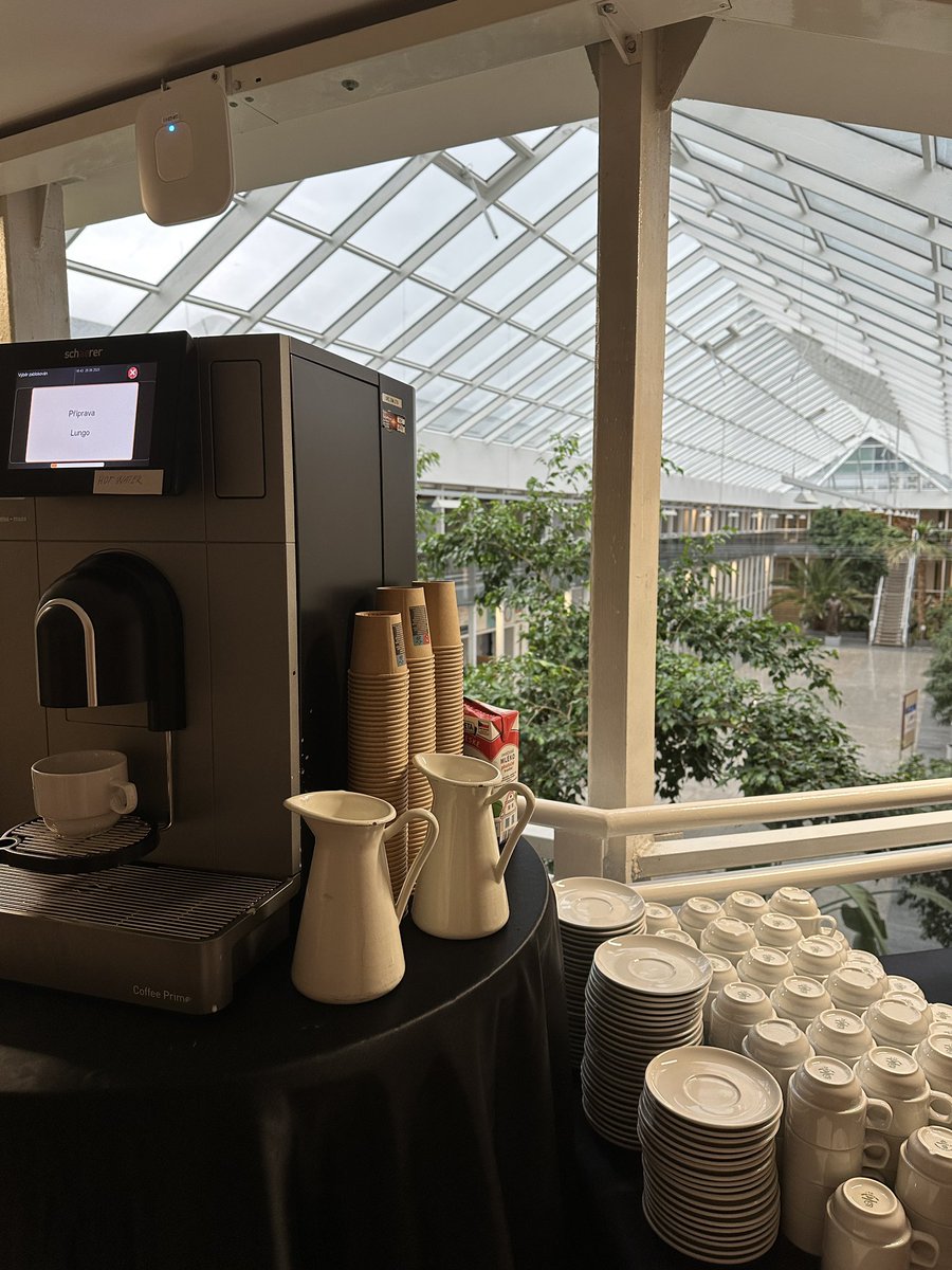Good morning! Good coffee and good lectures, that is what we have for you.