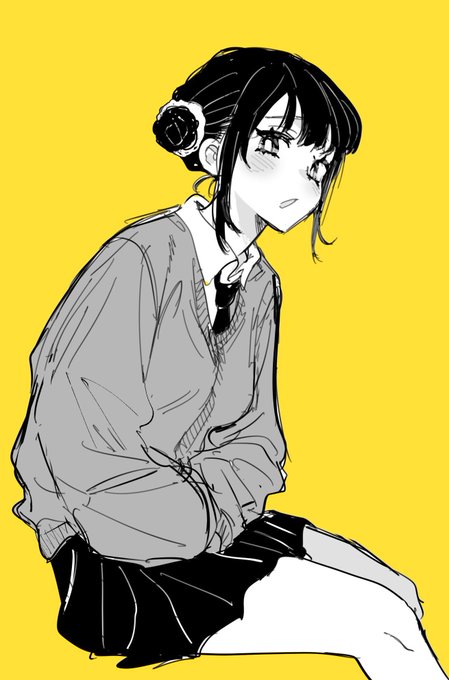 制服女子を描くのは楽しい 