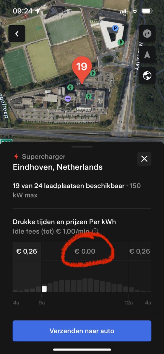bartcox_nl's tweet photo. Vandaag in heel Europa gratis laden voor alle Tesla's bij de Super Chargers. Tussen 9.00 en 24.00 uur.
#tesla https://t.co/DZrI1tY99l