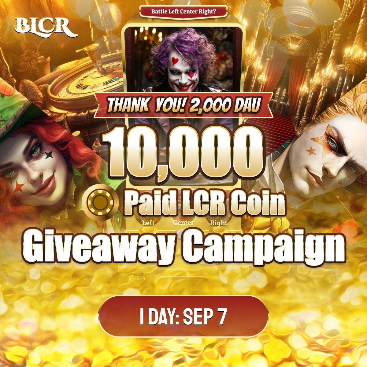 BLCR (Battle Left Center Right) tweet media