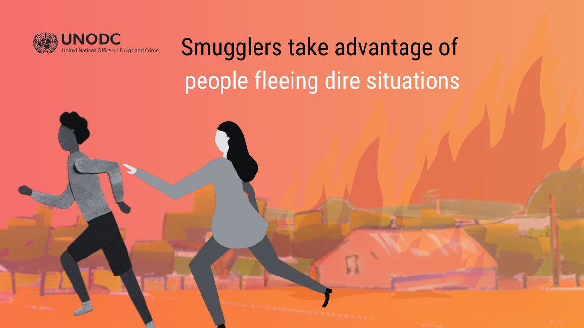 #MigrantSmuggling is often fuelled by: 🔹poverty & inequality 🔹natural disasters & environmental degradation 🔹conflict & persecution 🔹lack of employment & education opportunities⬇️ bit.ly/3KDeLWE