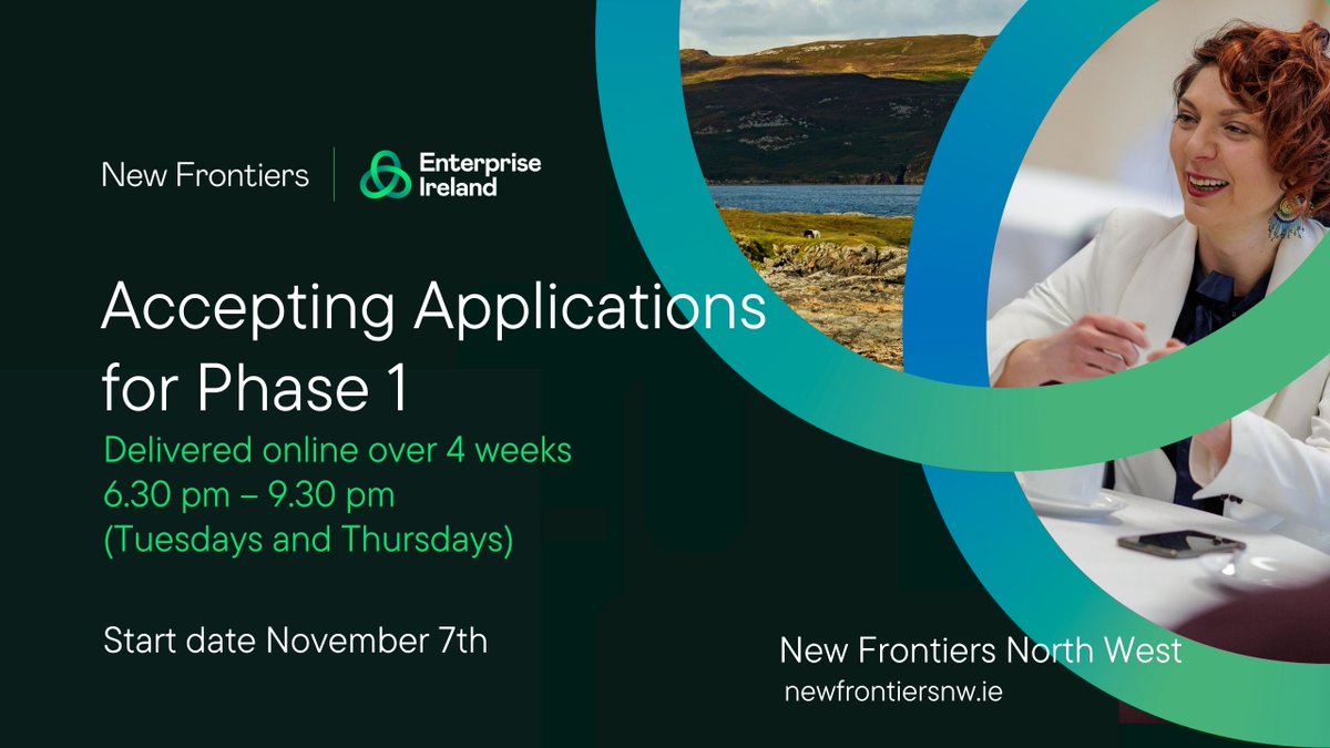 Validate the potential of your business idea with New Frontiers North West Phase 1.
Part time over 4 weeks
modules like Market Research &amp; Reality Check, Financials and Defining the USP, target customers &amp; acquisition, the competitive landscape.

Register  lnkd.in/egg5r-wC