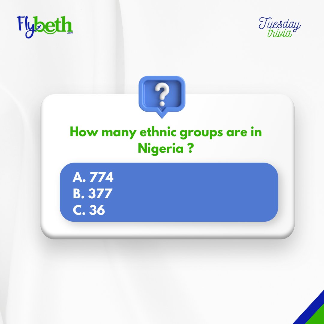 FlyBeth_'s tweet photo. Hello beautiful people and welcome to an amazing new week. This week we'll be rolling out something new and you sure don't want to miss it. To set the ground running, we want to indulge you in a little test of your knowledge of Nigeria. https://t.co/0yYbVe1kzo