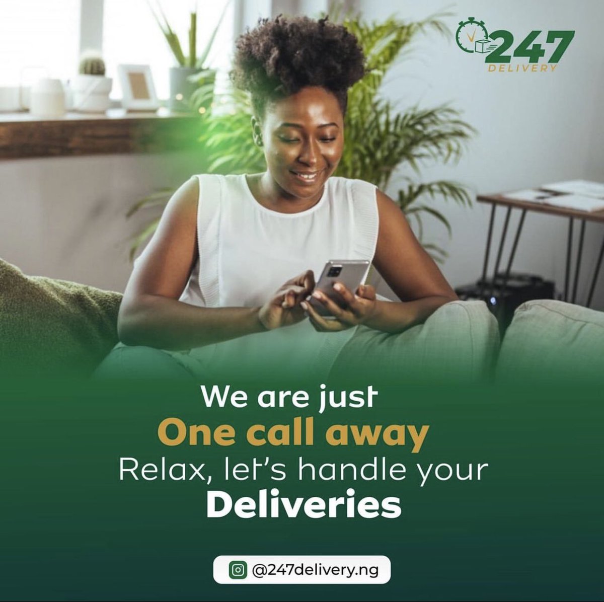247 Delivery is your stress-free delivery solution! 

We've got your back, so sit back, relax, and leave the deliveries to us. 
#247delivery #stressfreedelivery