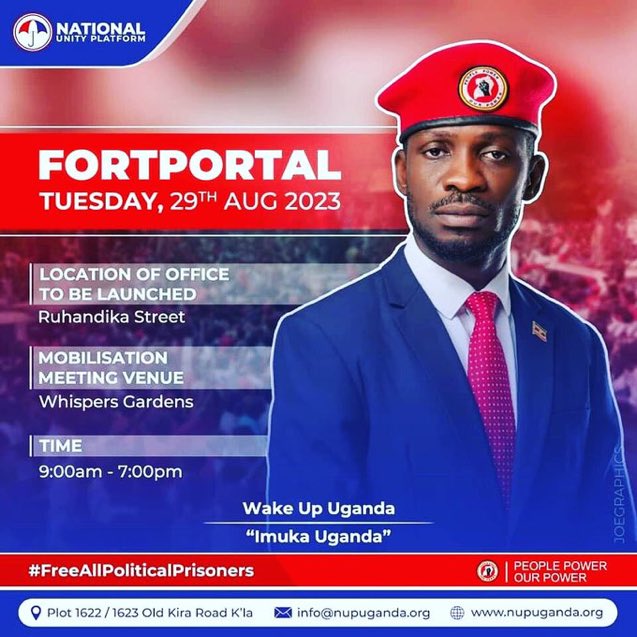 6nightwatch's tweet image. Namaste 🙏🏿  
#FortPortal♥️

#NUPCountryWideTour