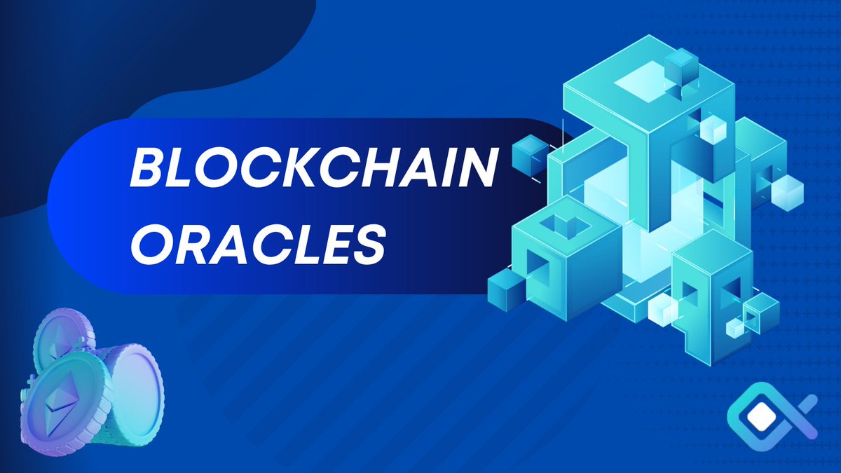 🔮 Exploring the World of Oracles in Blockchain 🔮 👋 Ever wondered how blockchain smart contracts get real-world data? 🌍 That's where oracles come in! #Oracle #BLOCKCHAIN #Chainlink #SmartContracts #realdata 🏦💸