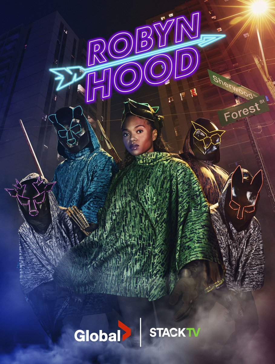 page_alexandre's tweet photo. Affiche de la prochaine série Robin des Bois ! Robin s'appelle Robyn, c'est une femme noire rappeuse! Bordel, le wokisme est vraiment une maladie mentale.  Le sujet: les gentils noirs du quartier sensible luttent contre les méchants financiers blancs du quartier riche. https://t.co/khEBTyDxhG