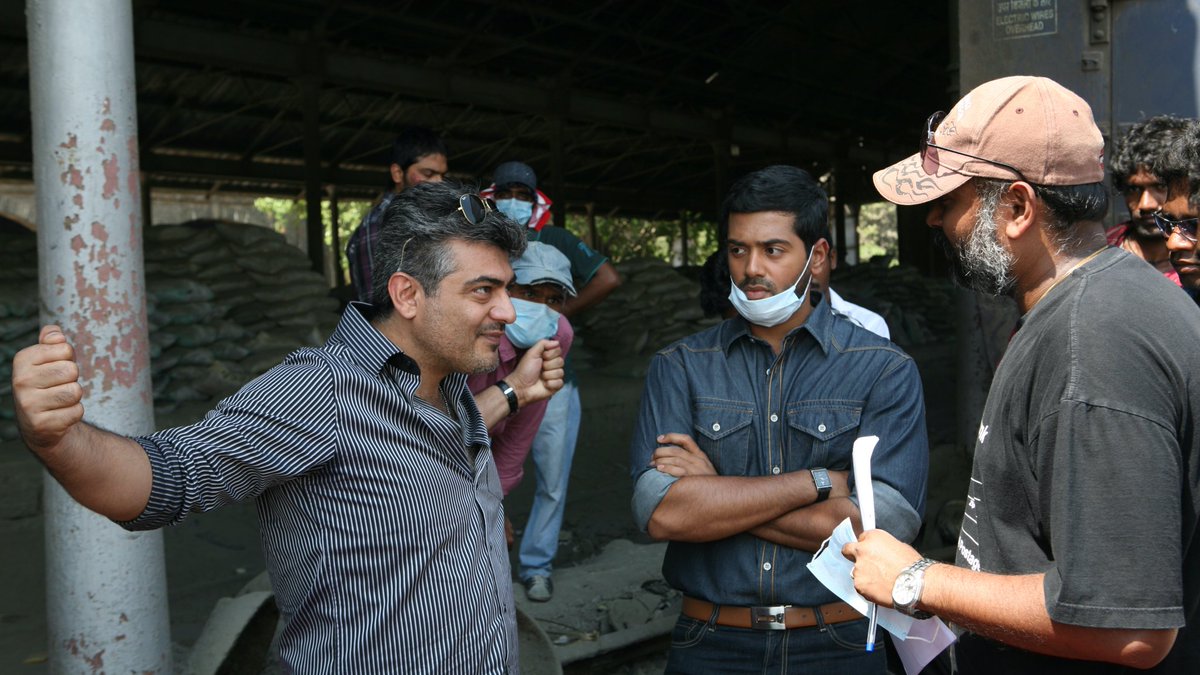 Throw Back Tuesday
#12YearsOfMankatha SPL #Mankatha - #மங்காத்தா 🎥 

#Thala #Ajith with #AshwinKakumanu &  Director #VenkatPrabhu 📸📷

#Mankaatha #Mangatha 
#12YrsofMankatha
#Mangaatha #ThalaAjith 
#AjithKumar #Kollywood