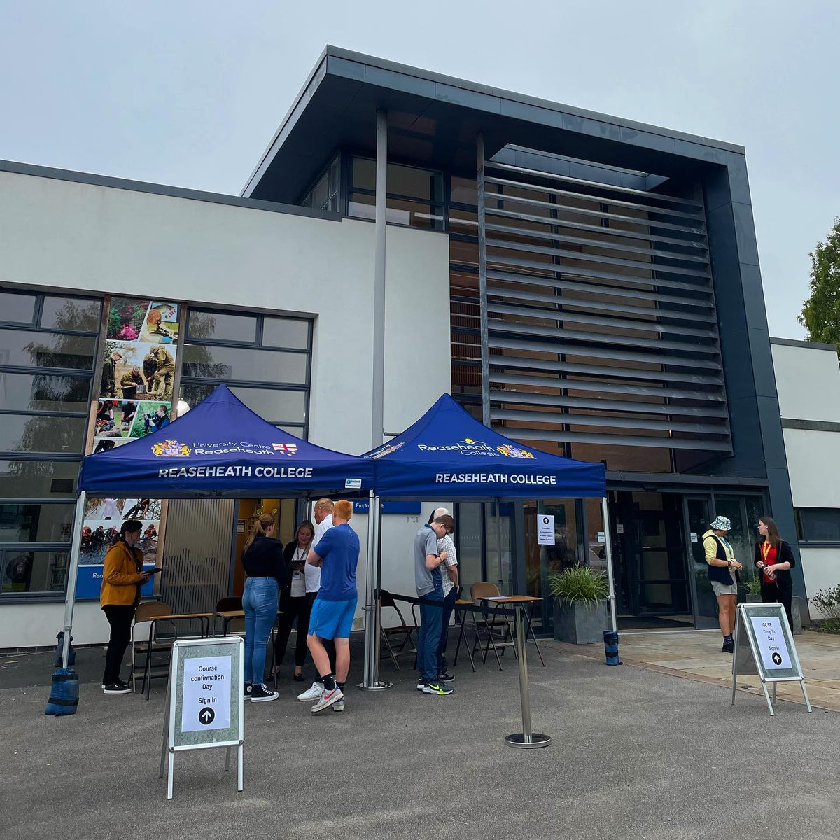 Reaseheath's tweet photo. We are excited to welcome you all to your Course Confirmation Days today π #WeAreReaseheath https://t.co/4RG01ZTfEr
